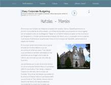 Tablet Screenshot of huitzilac.com